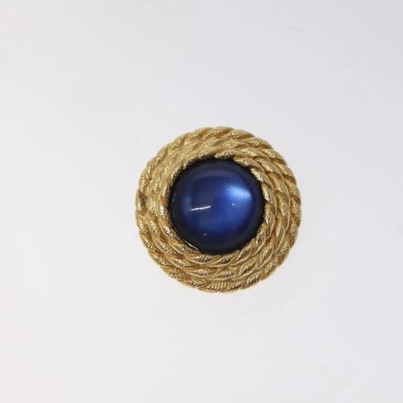 BALENCIAGA Earring Metal Gold Auth bs26822 - Picture 3 of 9